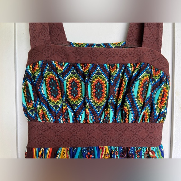 Sexy psychedelic boho mini dress - Picture 7 of 16